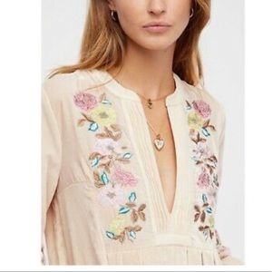 Free People velvet tunic